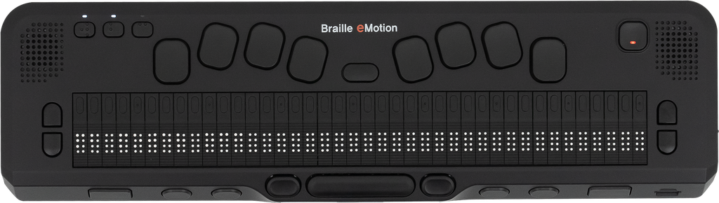 Afficheur et bloc-notes multimédia Braille eMotion